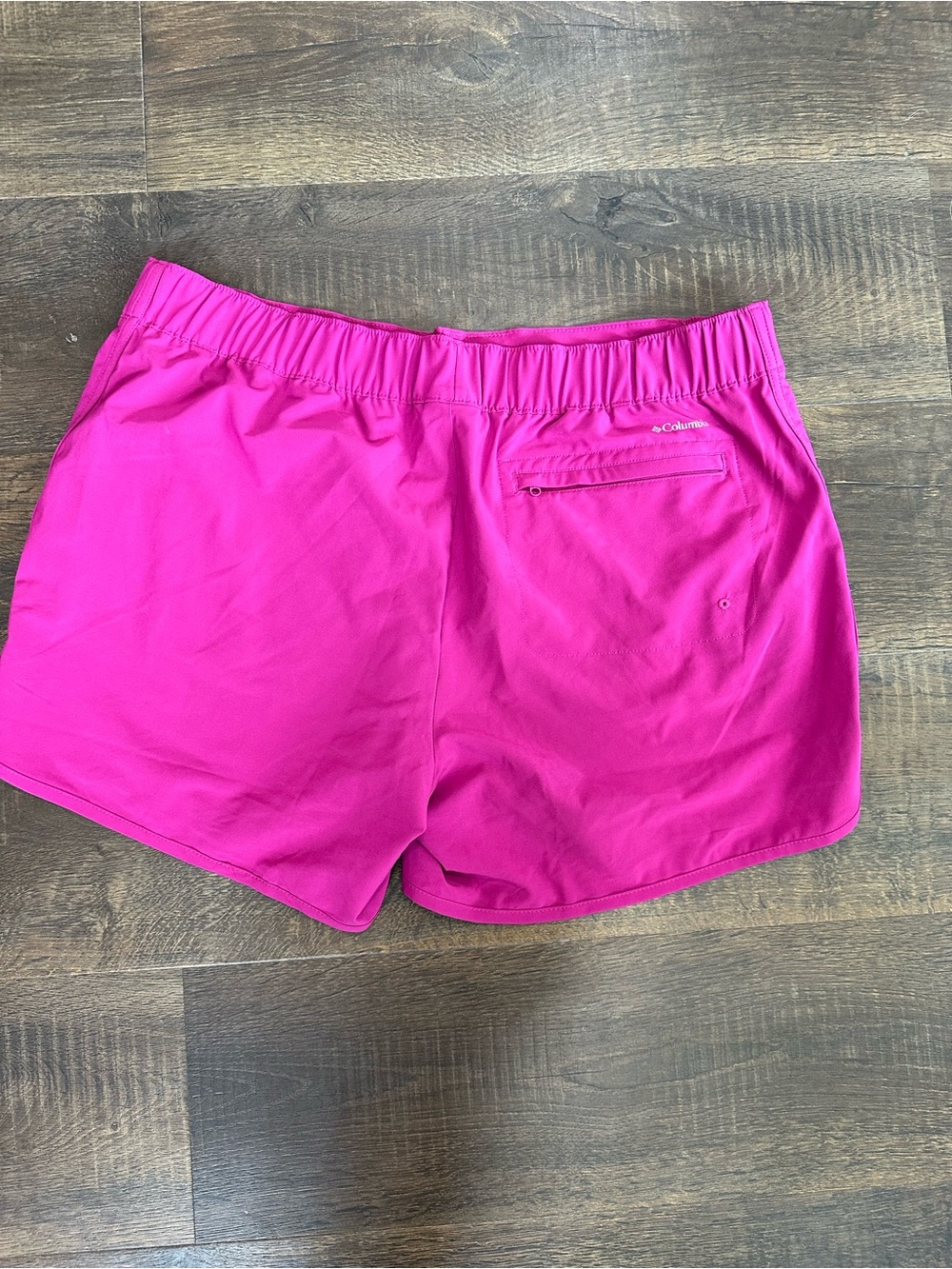 Columbia Women Magenta Performance Shorts Sx XL Omni-Shield Quick Dry Althletic - Picture 5 of 8
